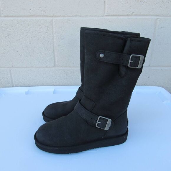 UGG Australia Sutter Women's Boots in Black - Picture 4 of 8